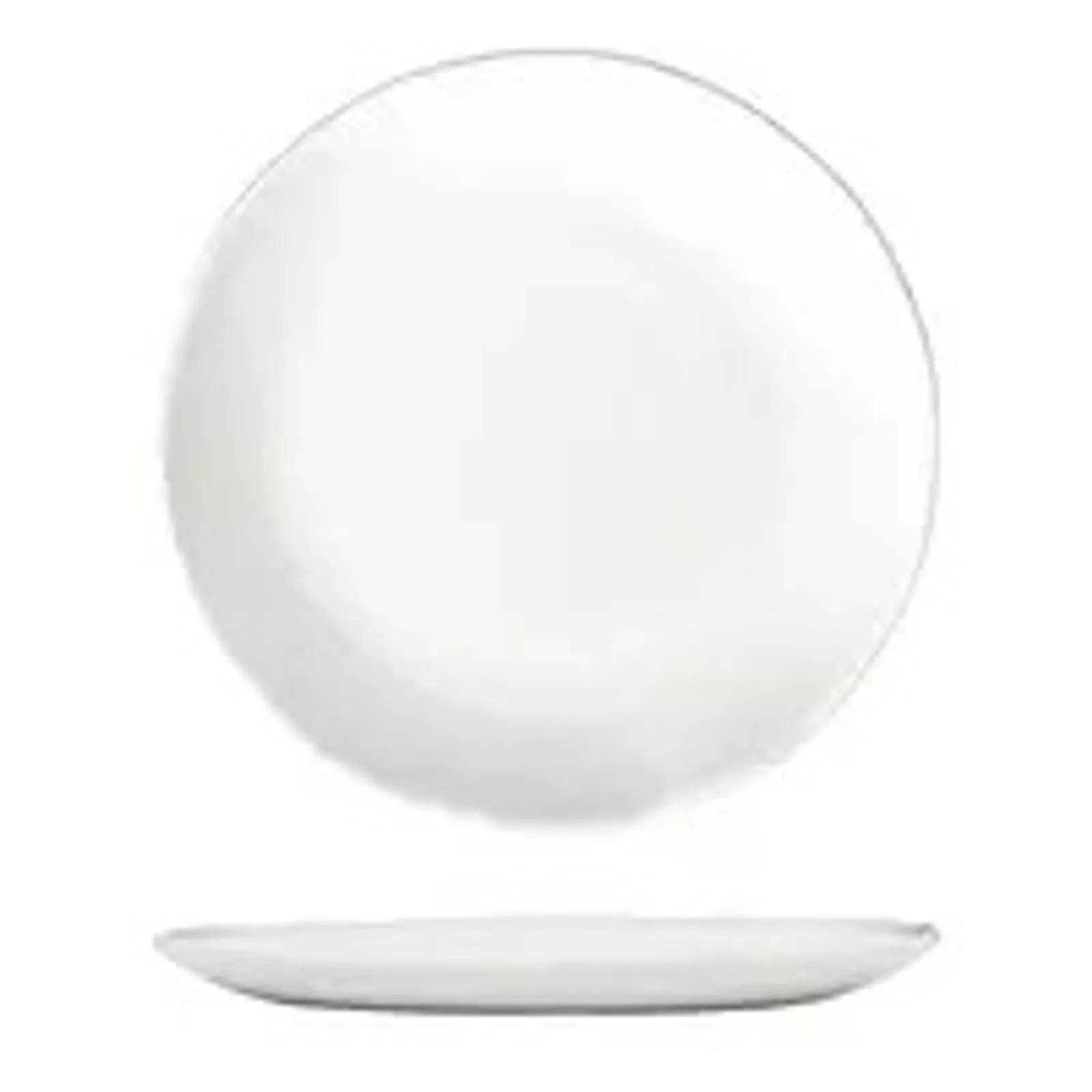 Dudson White 991310 - Organic Coupe Plate 275mm