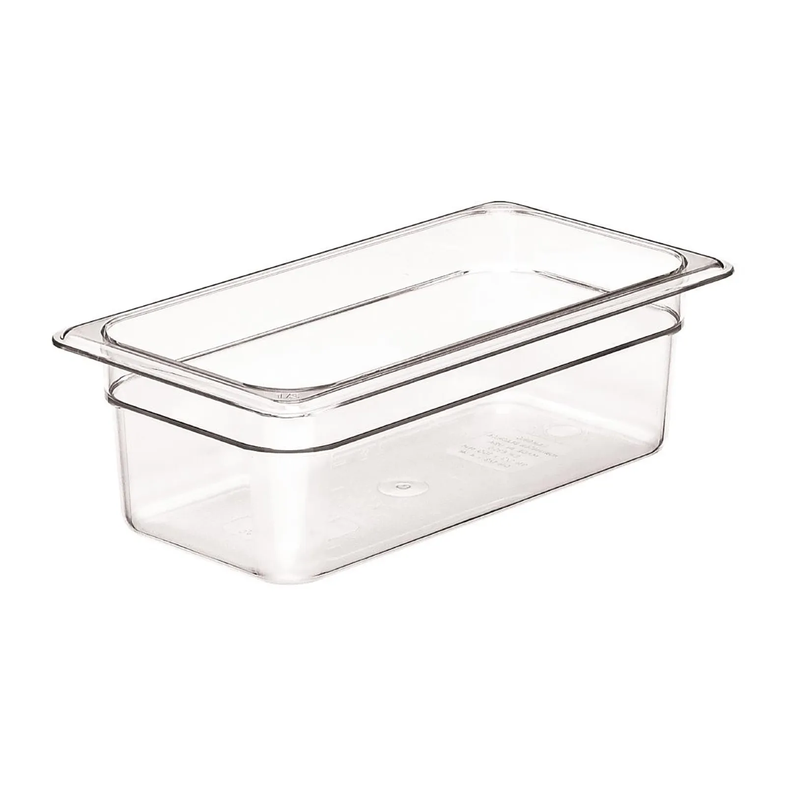 Cambro DM734 - Clear Polycarbonate 1/3 Gastronorm Tray 100mm