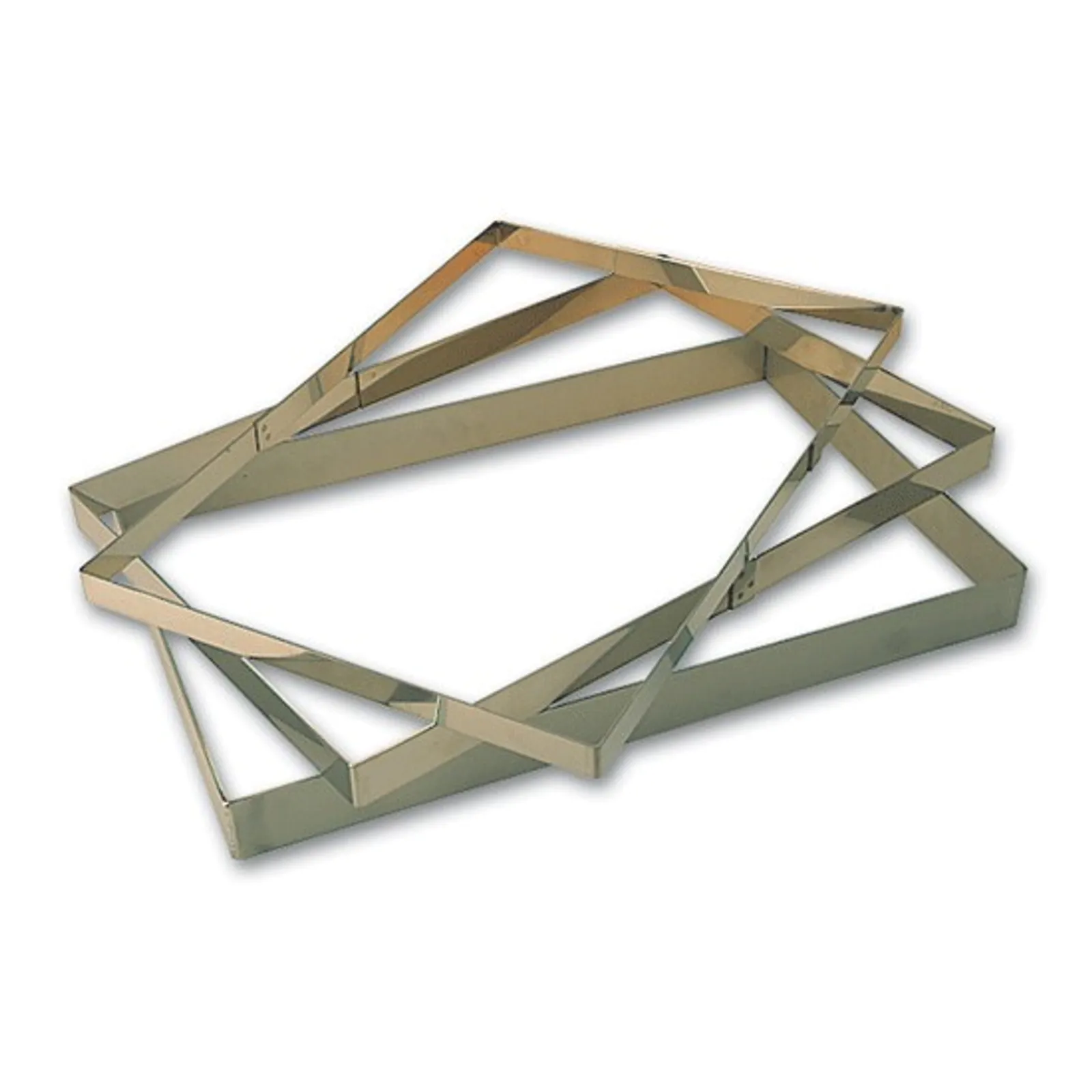 Matfer Bourgeat 371013 - Rectangular Cake Frame Stainless Steel - 550x355x45