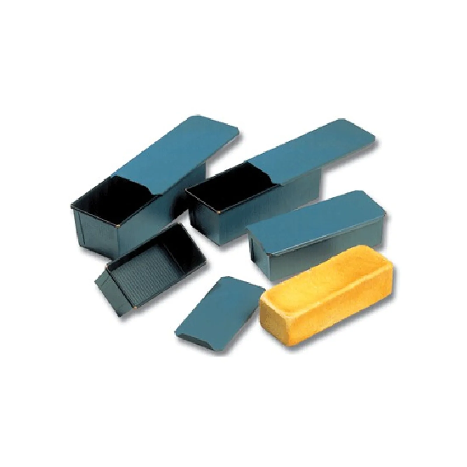 Matfer Bourgeat 340855 - Bread Pan Blue Steel with Lid 270mm