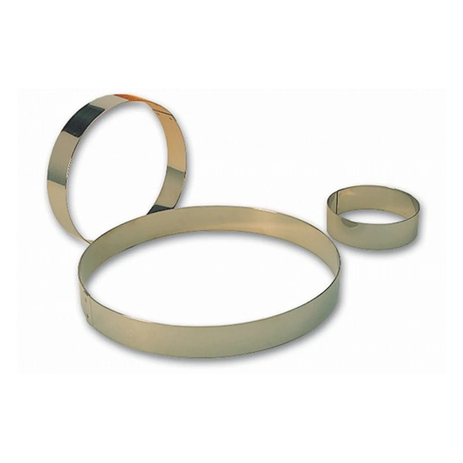 Matfer Bourgeat 371202 - Cake Rings Stainless Steel H35 140