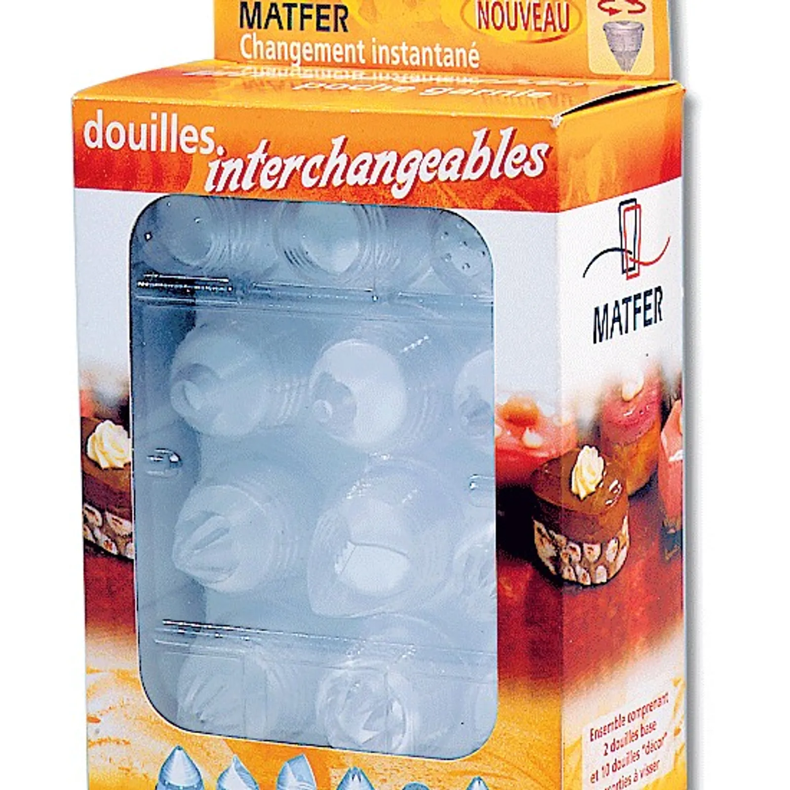 Matfer Bourgeat 166010 - Plain Piping Tubes Polycarbonate