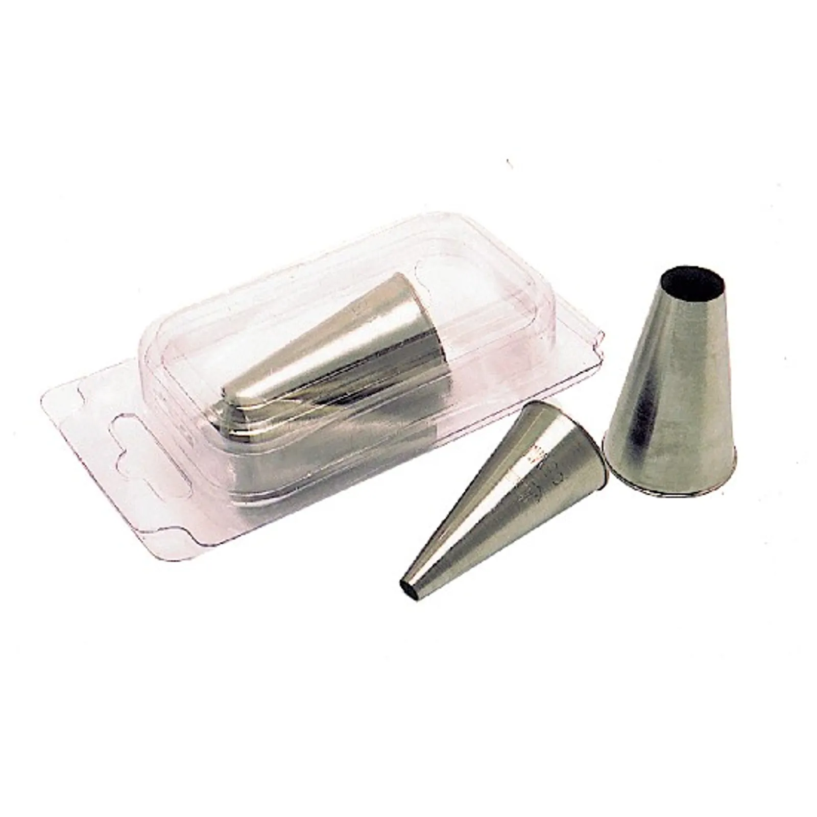 Matfer Bourgeat 166500 - Plain Piping Tubes S/Steel