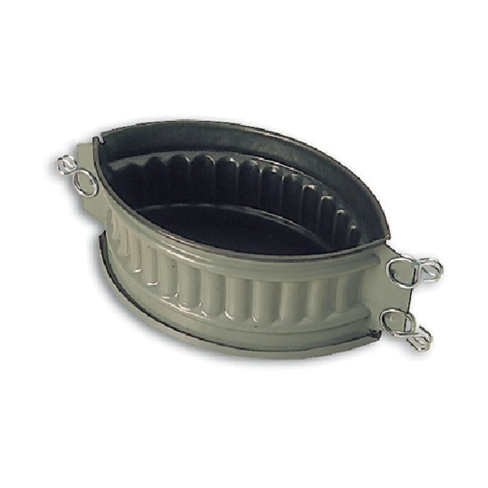 Matfer Bourgeat 331295 - Oval Pate Mould NS Fluted 240mm