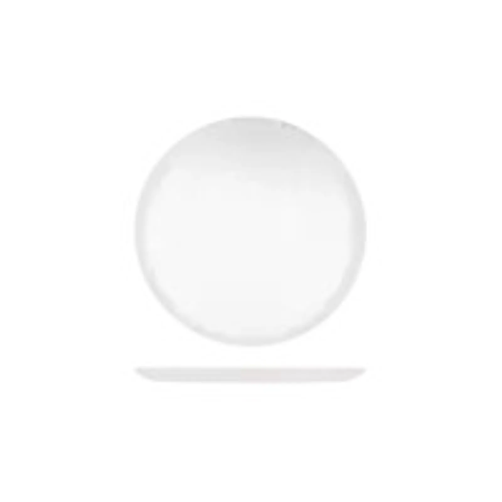 Porland 93900001 Grazia - Round Flat Coupe Plate 180mm