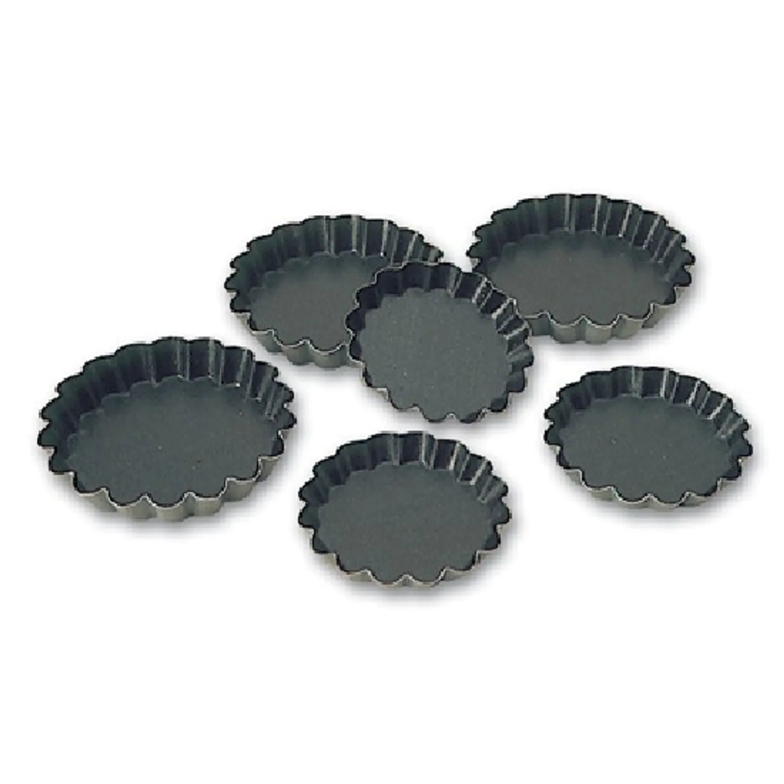 Matfer Bourgeat 332659 - Tart Mould Round NS Fluted 110mm