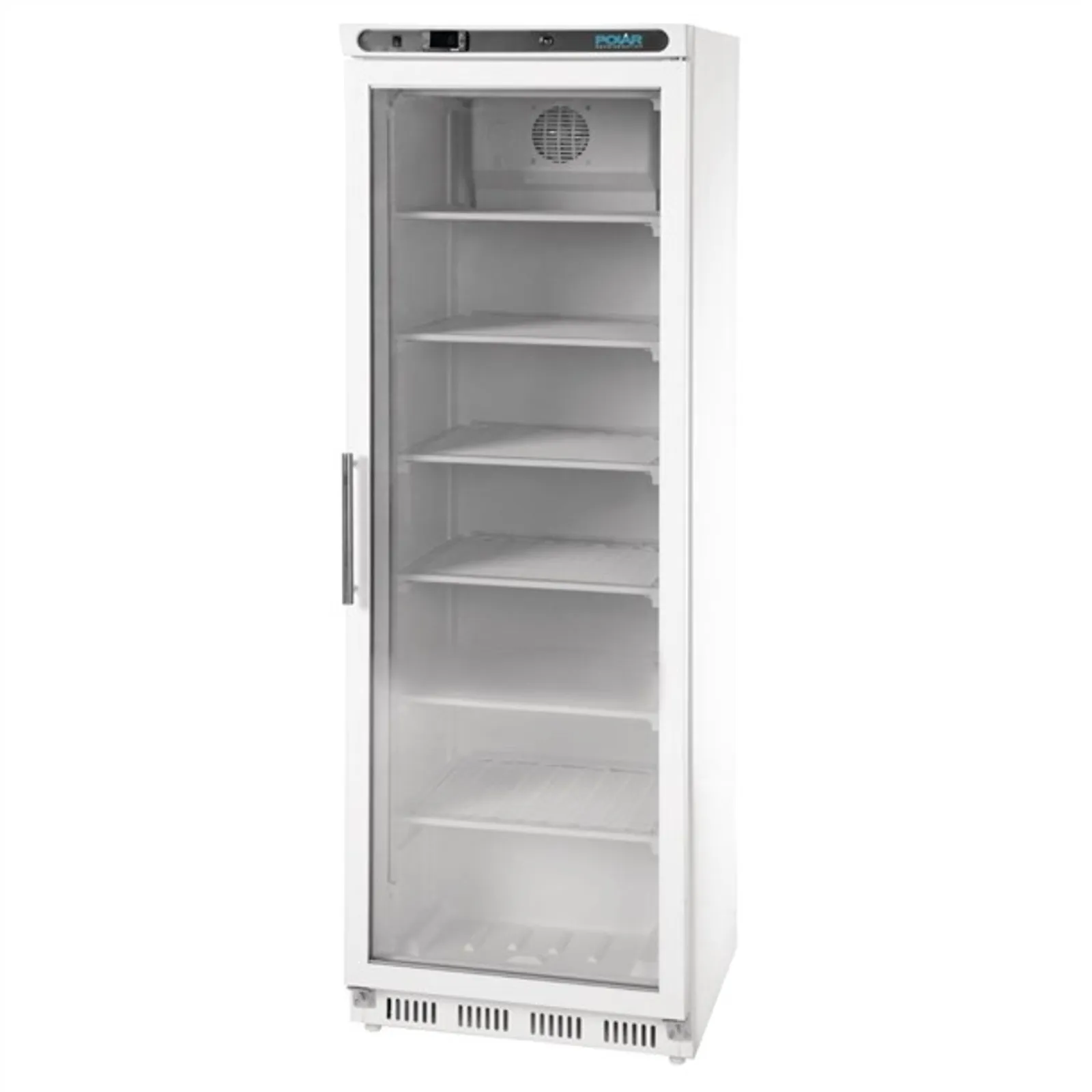 Polar CB921-A C-Series - Glass Door Display Freezer 365Ltr White