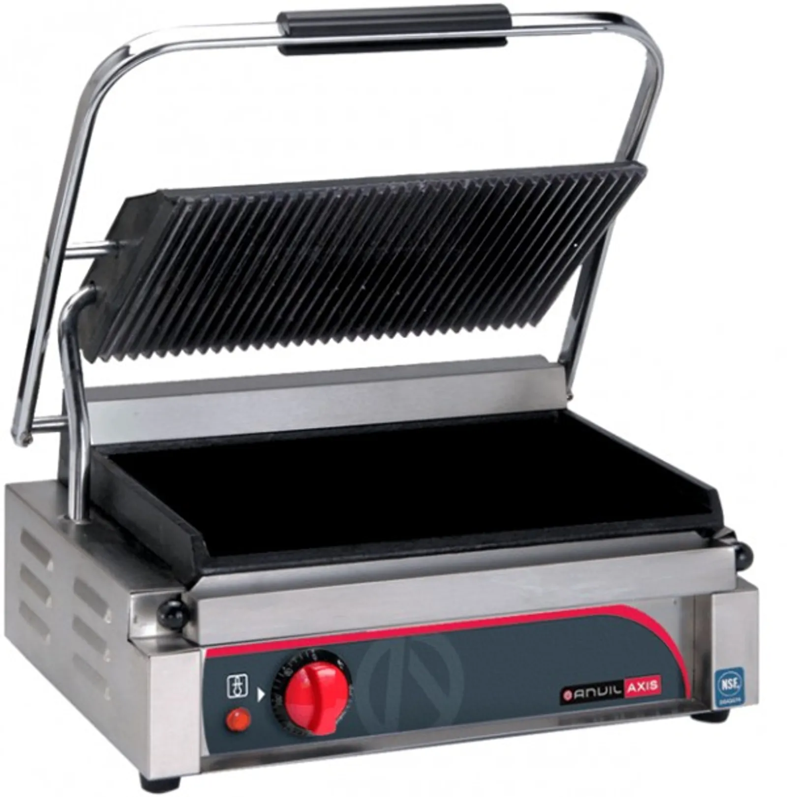 Anvil TSS2000 - Panini Press Single Ribbed Top / Flat Bottom