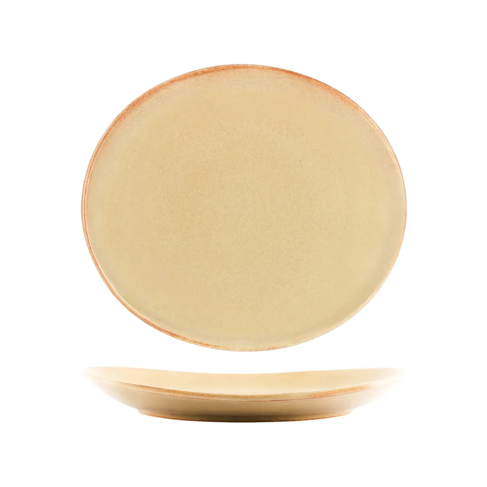 Tablekraft 98331 - Artistica Flame Oval Plate 295x250mm