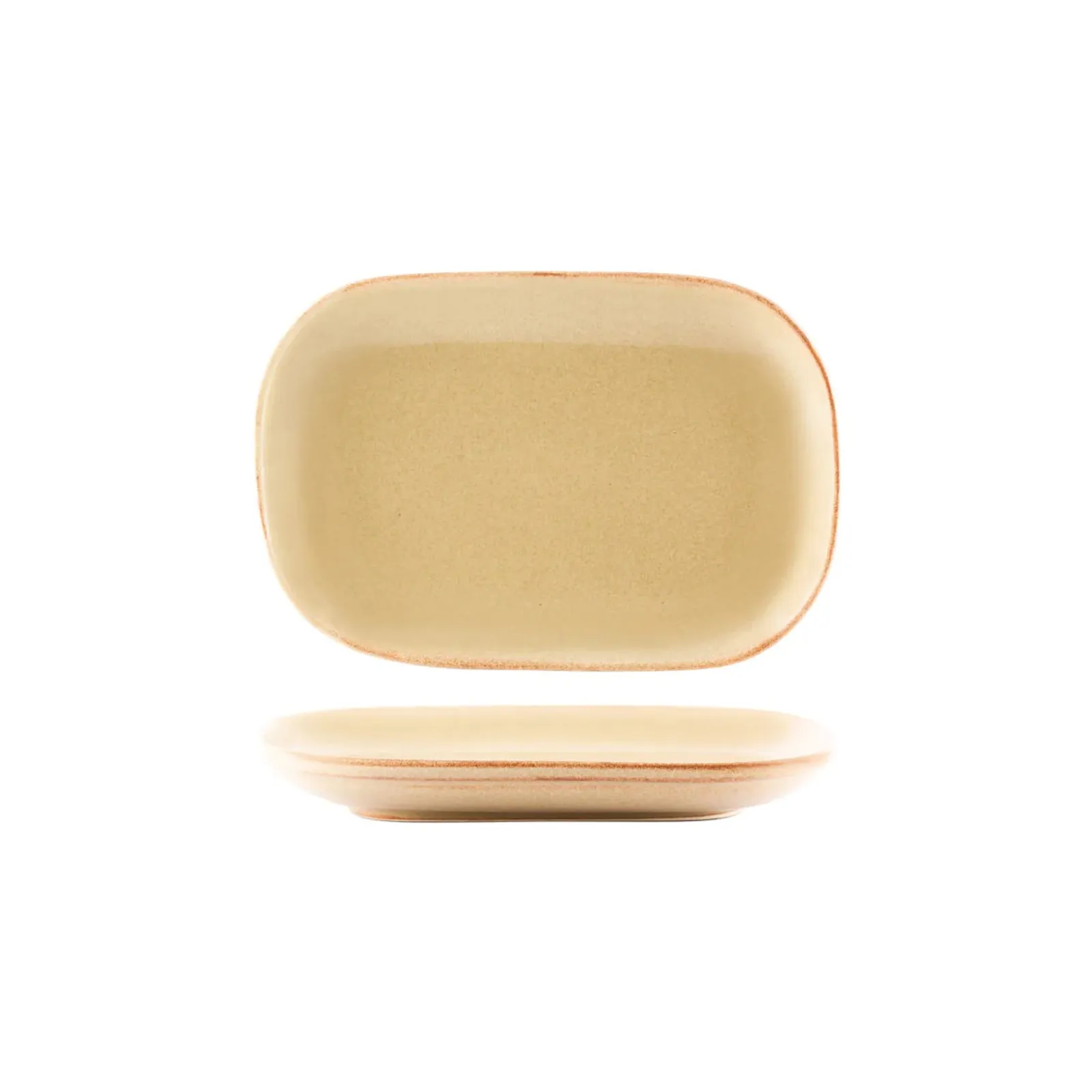 Tablekraft 98360 - Artistica Flame Rectangular Plate 240x160mm