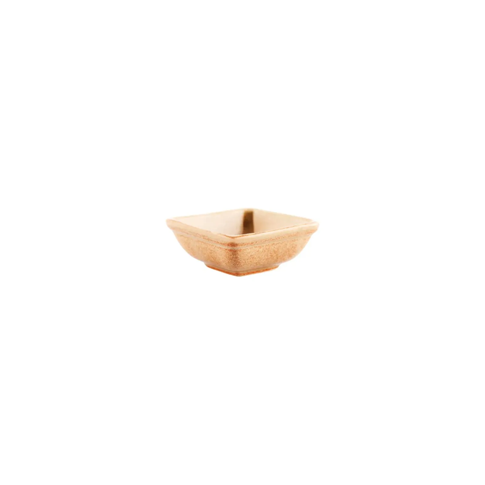Tablekraft 98317 - Artistica Flame Square Sauce Dish 80mm