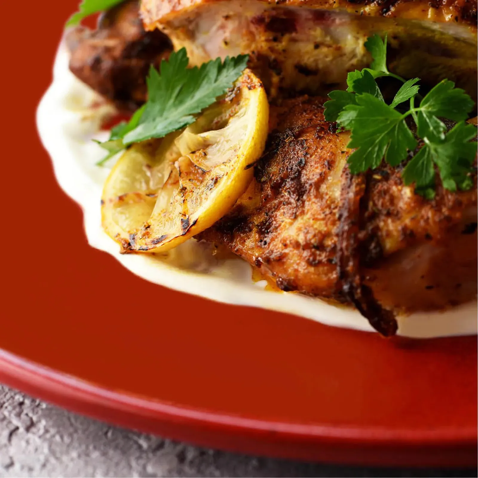 Tablekraft 98230 - Artistica Reactive Red Oval Coupe Plate 300x140mm