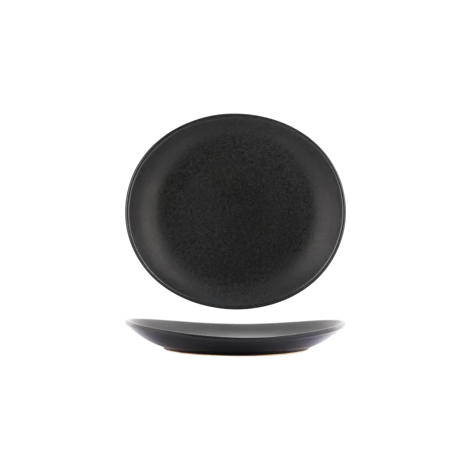 Tablekraft 98120 - Artistica Slate Oval Plate 210x190mm