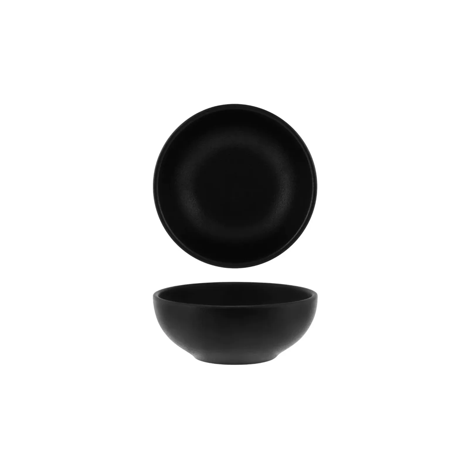 Tablekraft 909547 - Black Cereal Bowl 158mm