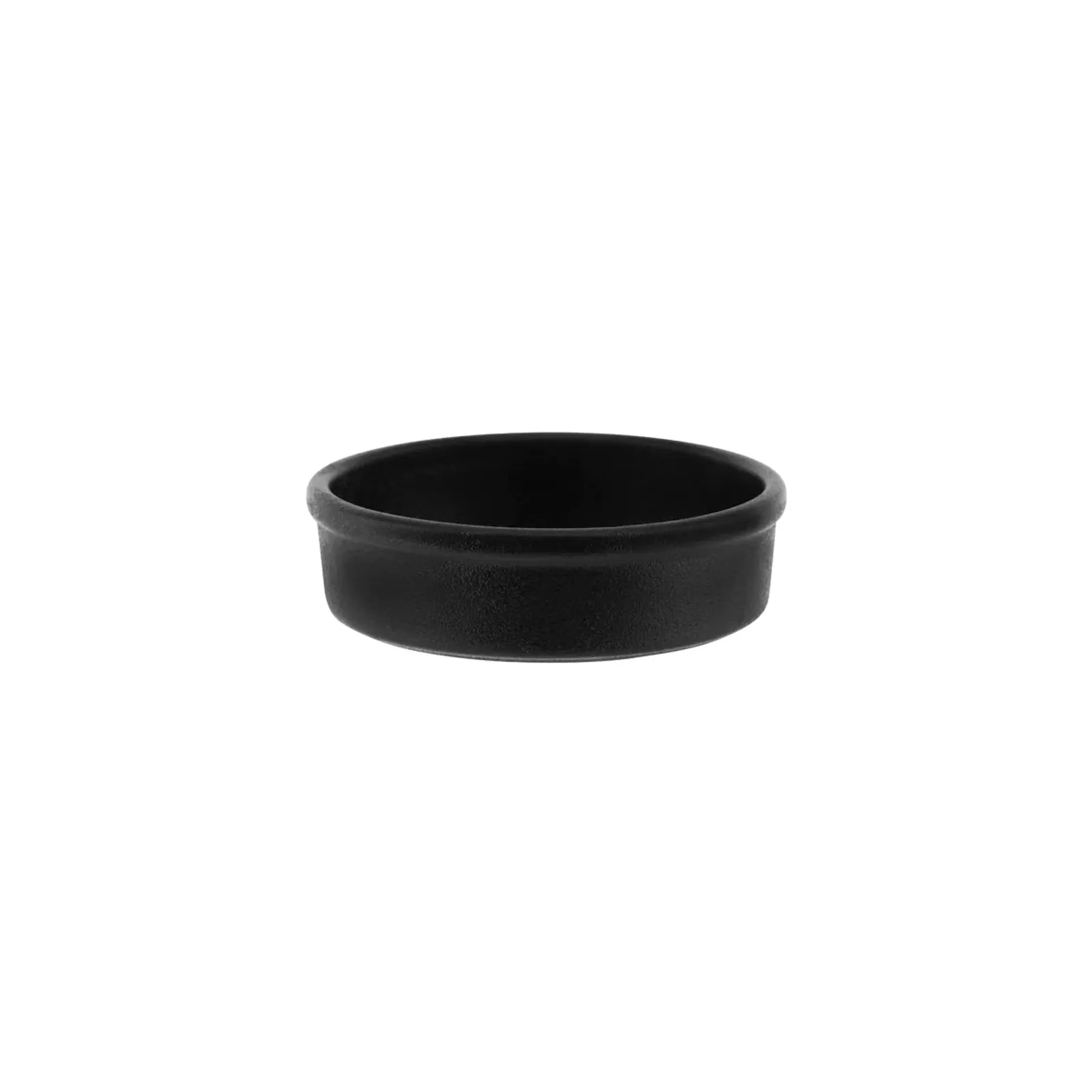 Tablekraft 909554 - Black Round Tapas Dish 140mm