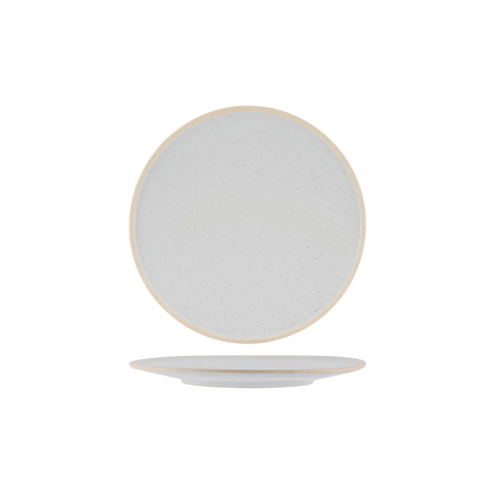 Tablekraft 908610 - Soho Limestone Round Plate 257mm