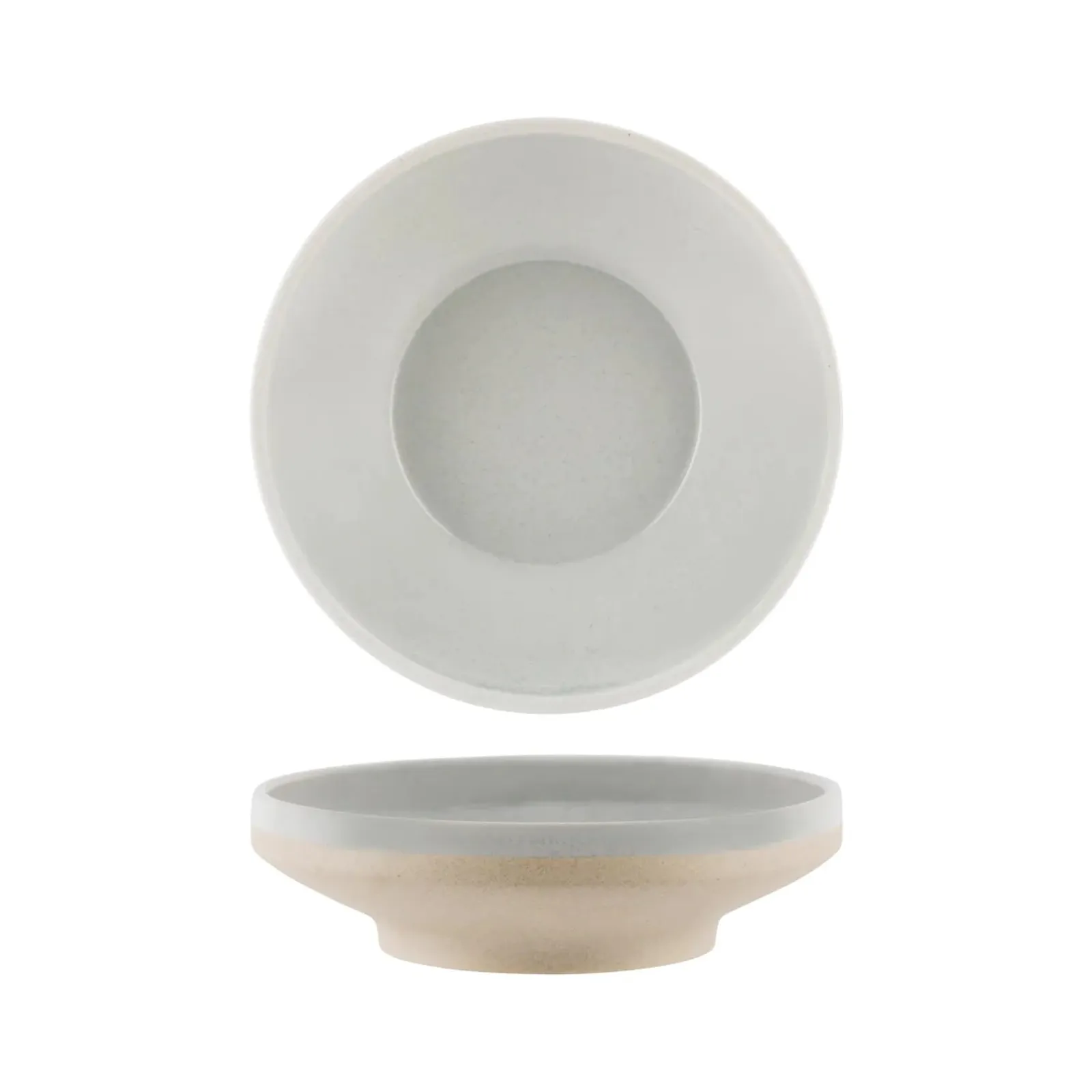 Tablekraft 908620 - Soho Limestone Footed Bowl 1350ml