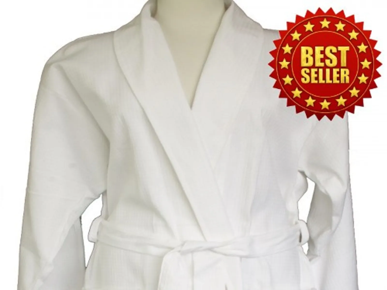 Alliance 81086 - Bathrobe Waffle White XXL