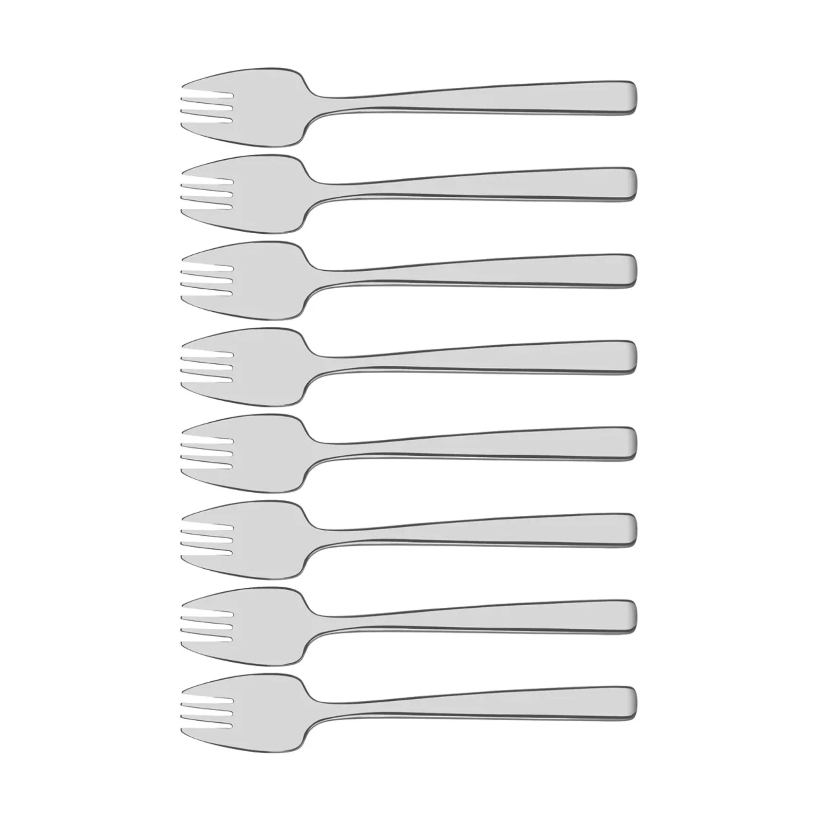 Tablekraft 18100-117 - Amalfi Buffet Fork Set 8pc