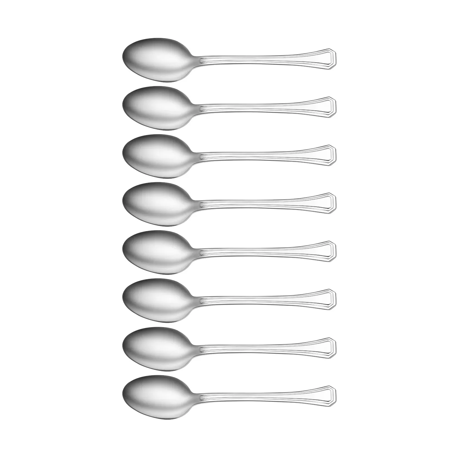 Tablekraft 19100-102 - Eiffel Teaspoon Set 8pc
