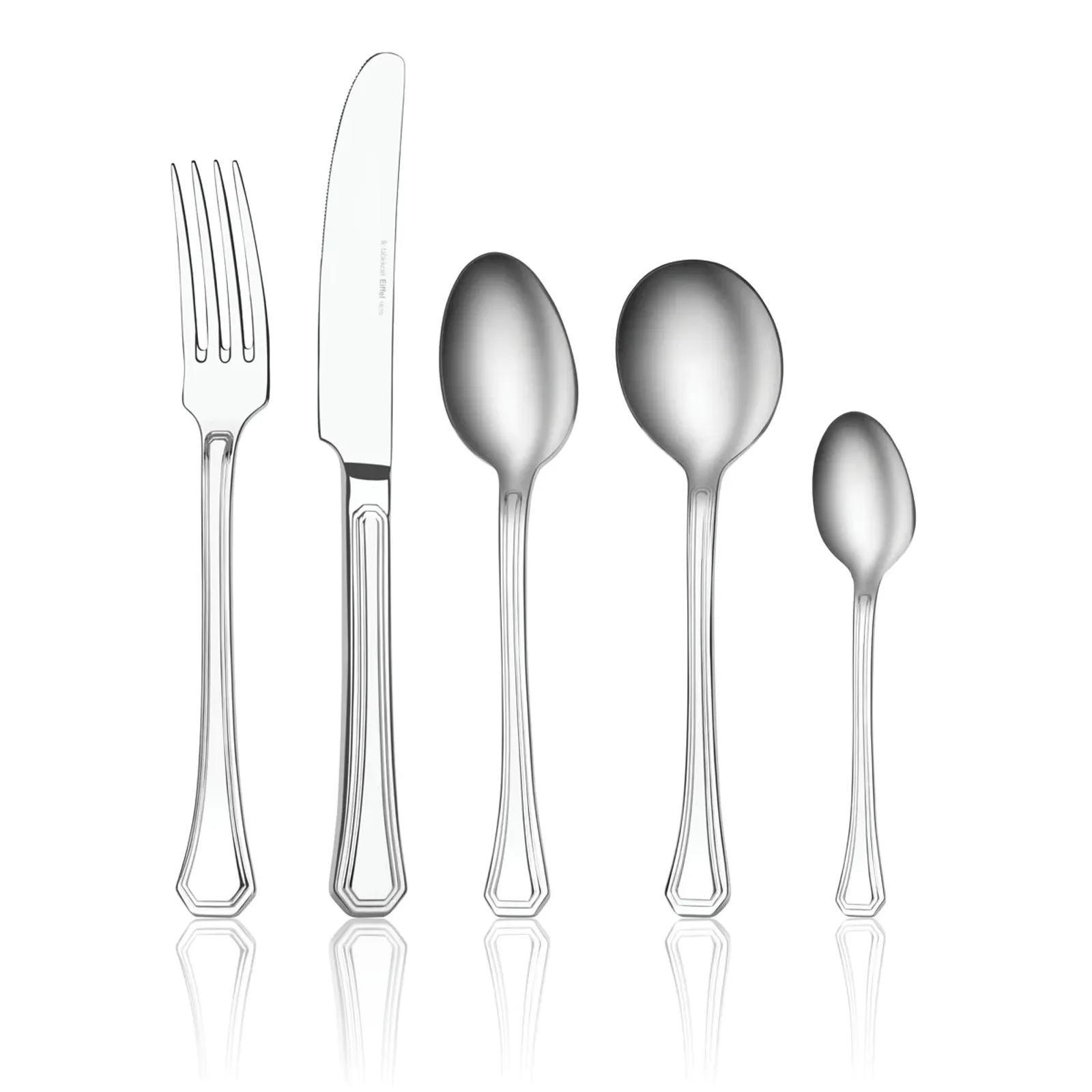 Tablekraft 19100-40 - Eiffel Cutlery Set 40pc