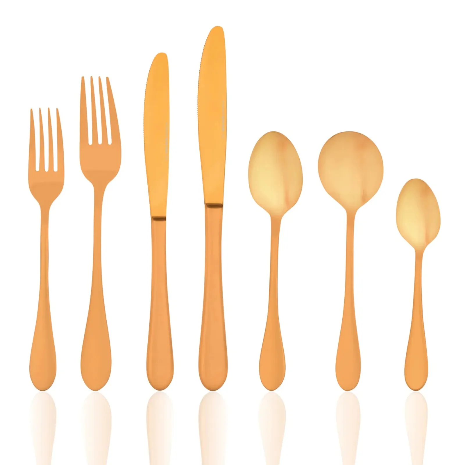 Tablekraft 13200-56 - Soho Gold Cutlery Set 56pc