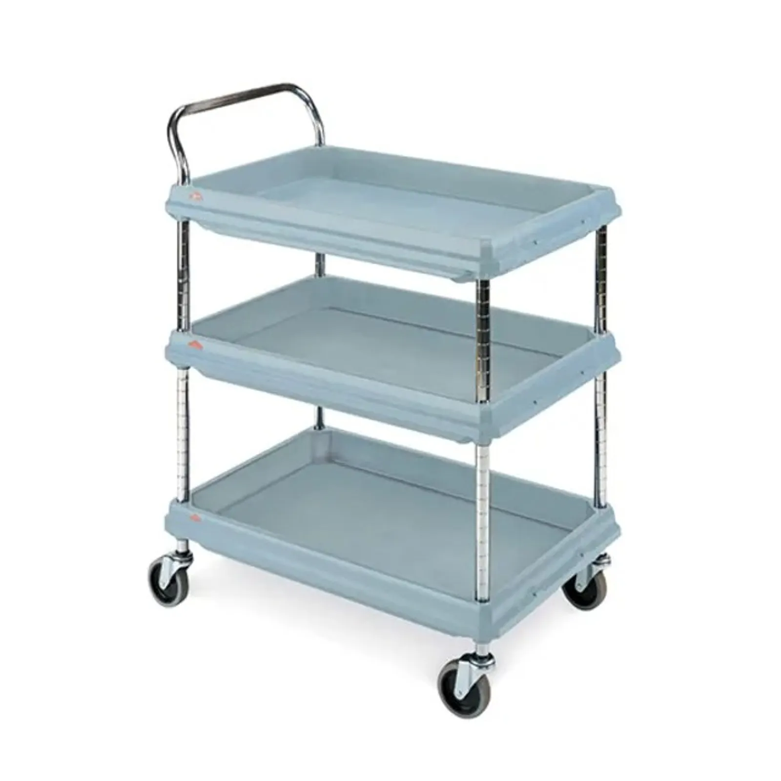 Metro ME.BC2636.3D.MB - Polymer 3 Tier Deep Ledge Utility Cart 685mm