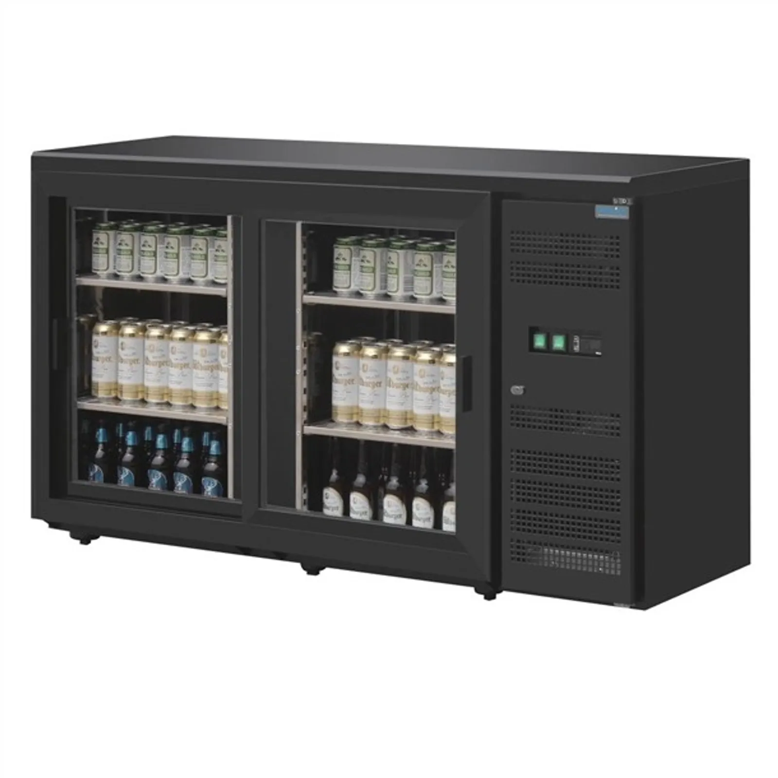 Polar CS102-A U-Series - Back Bar Counter - 2 Door