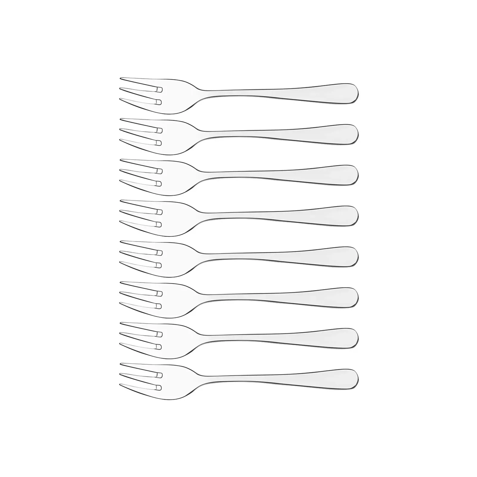Tablekraft 17800-103 - York Cake Fork Set 8pc