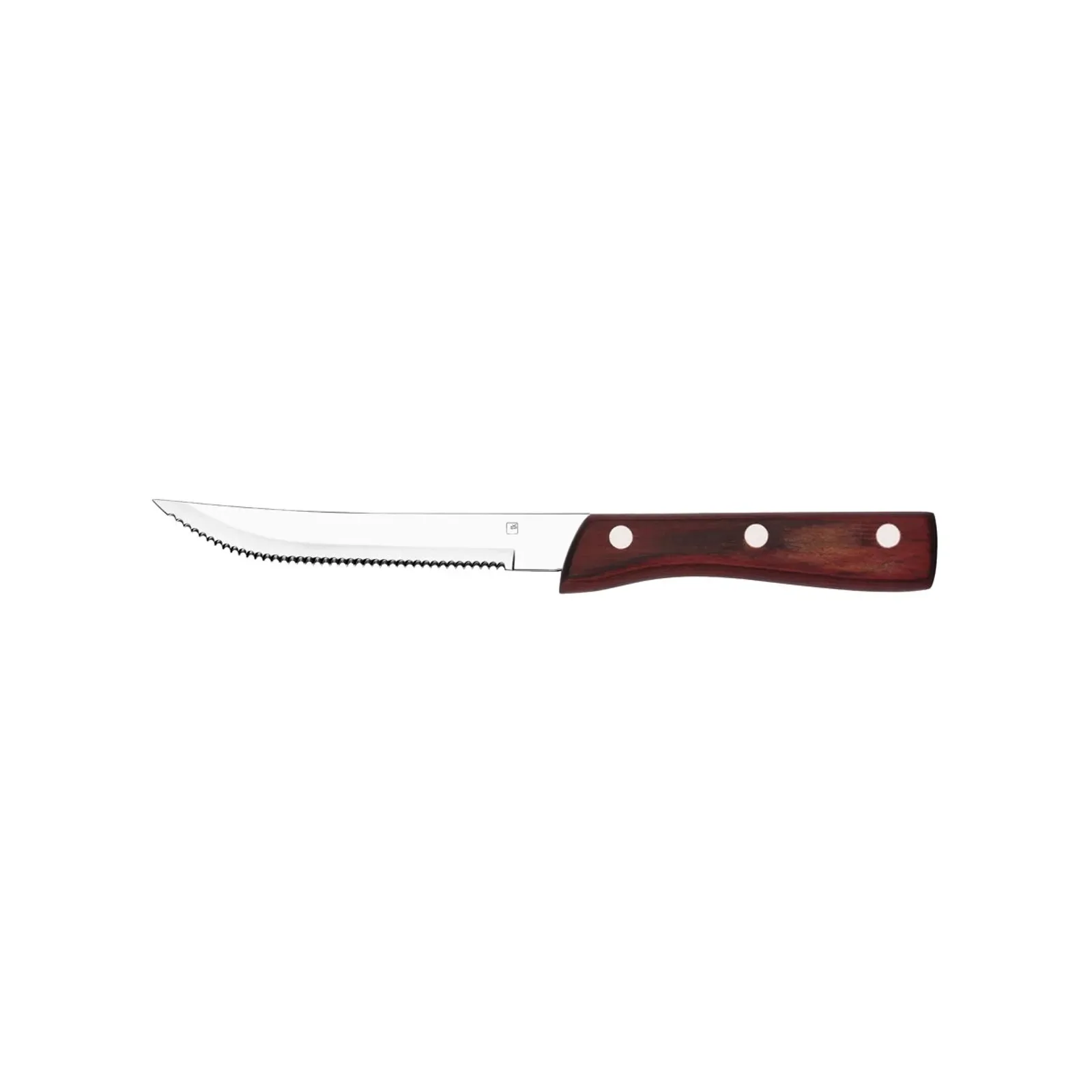 Tablekraft 20676 - Steak Knives Jumbo Pakkawood Handle Pointed Tip 223mm