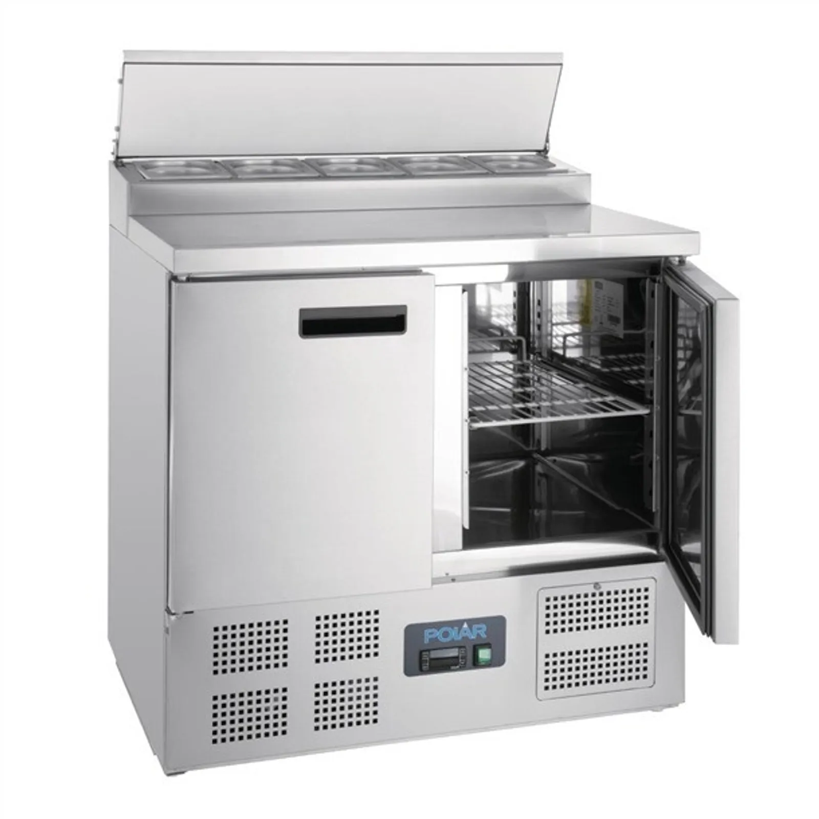 Polar G604-A G-Series - Pizza Prep Counter Fridge 254Ltr