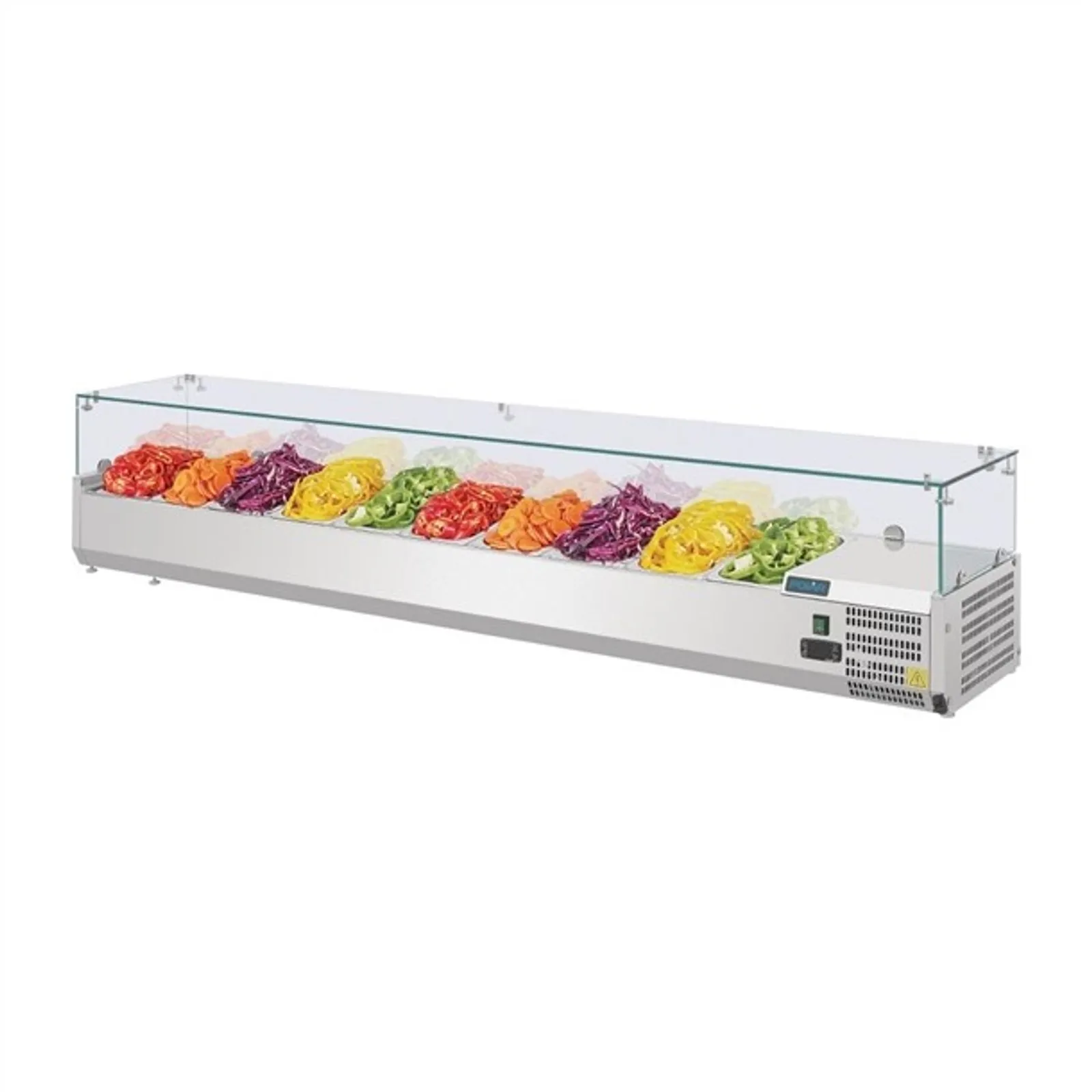Polar G611-A G-Series - Countertop Prep Fridge 10x 1/4GN