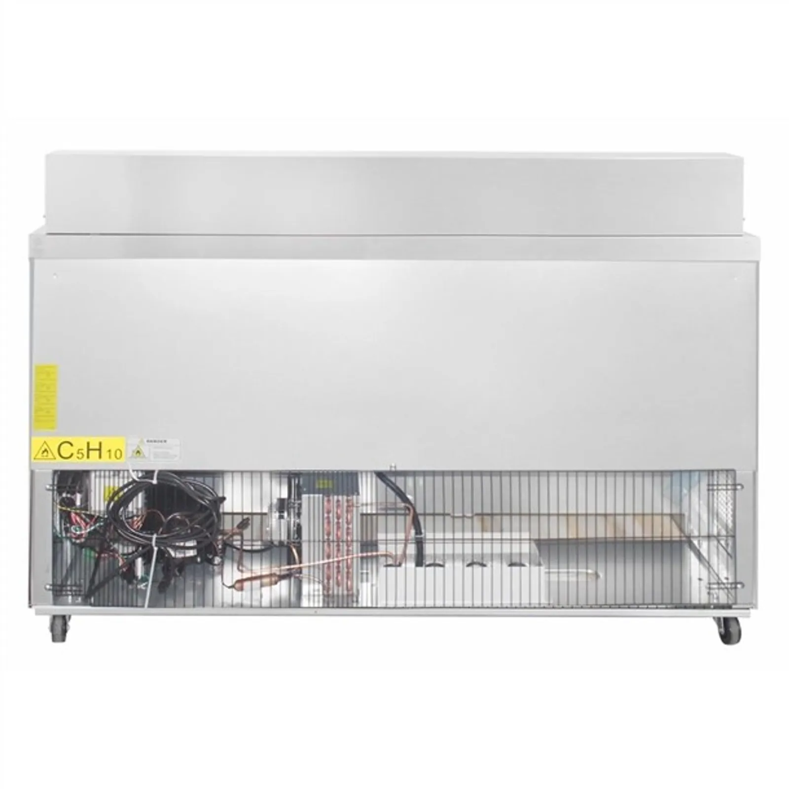 Polar GD883-A U-Series - Double Door Prep Counter Fridge 527Ltr