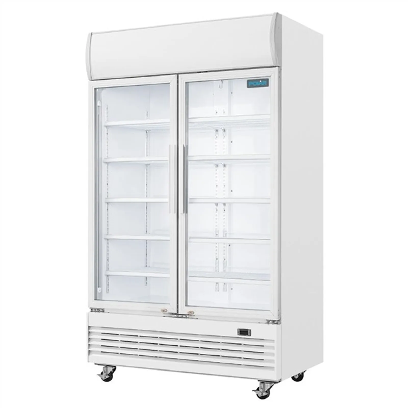Polar GE580-A G-Series - Upright Display Cooler with Light Box 950Ltr