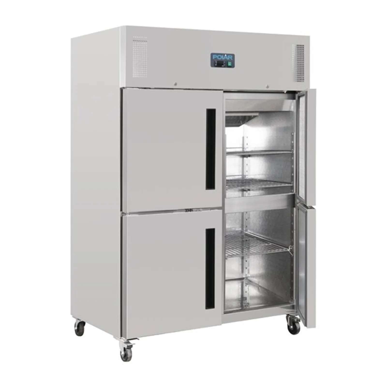 Polar GH217-A G-Series - Gastro Upright Freezer 2 Door Stable 1200Ltr
