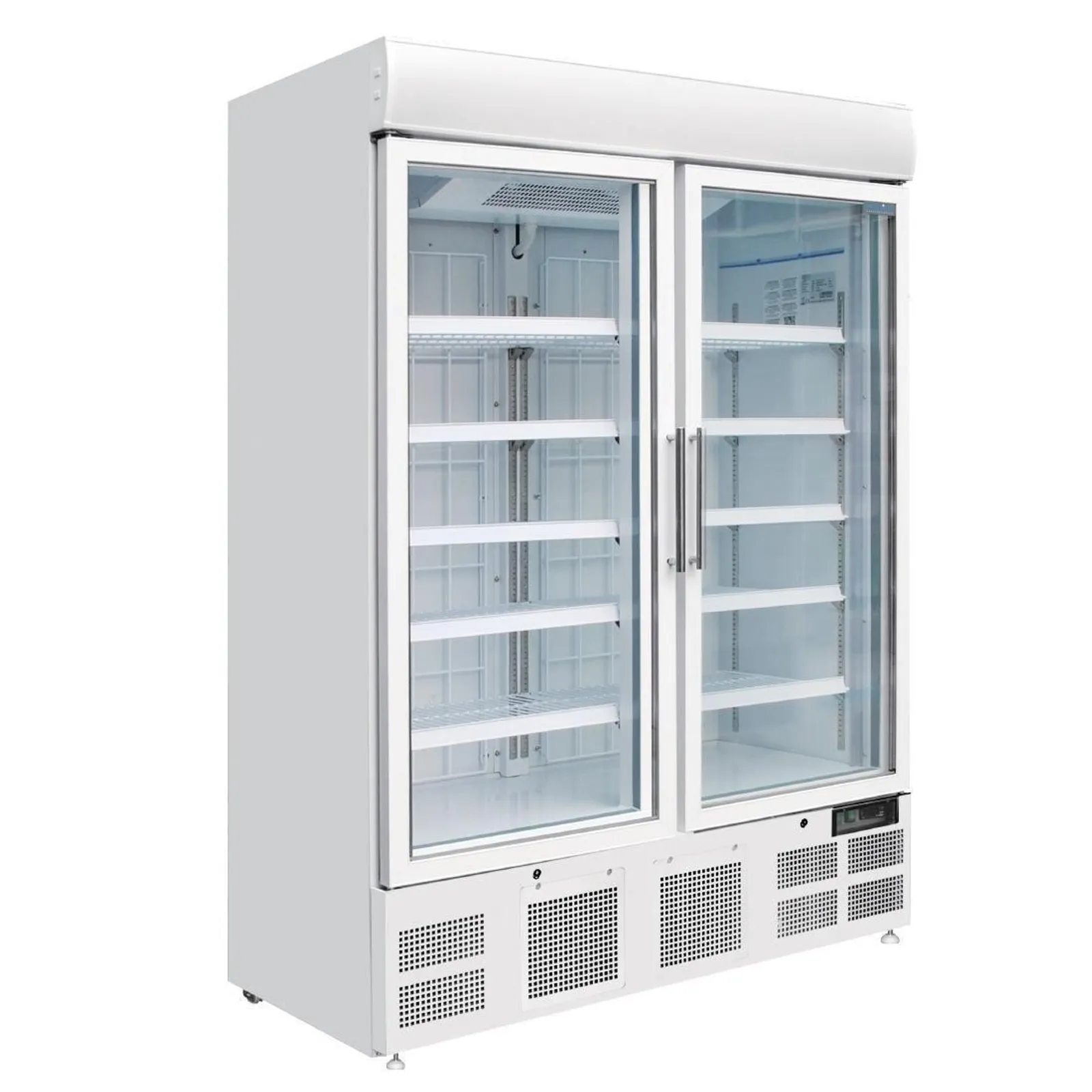 Polar GH507-A G-Series - Upright Display Freezer 920Ltr White