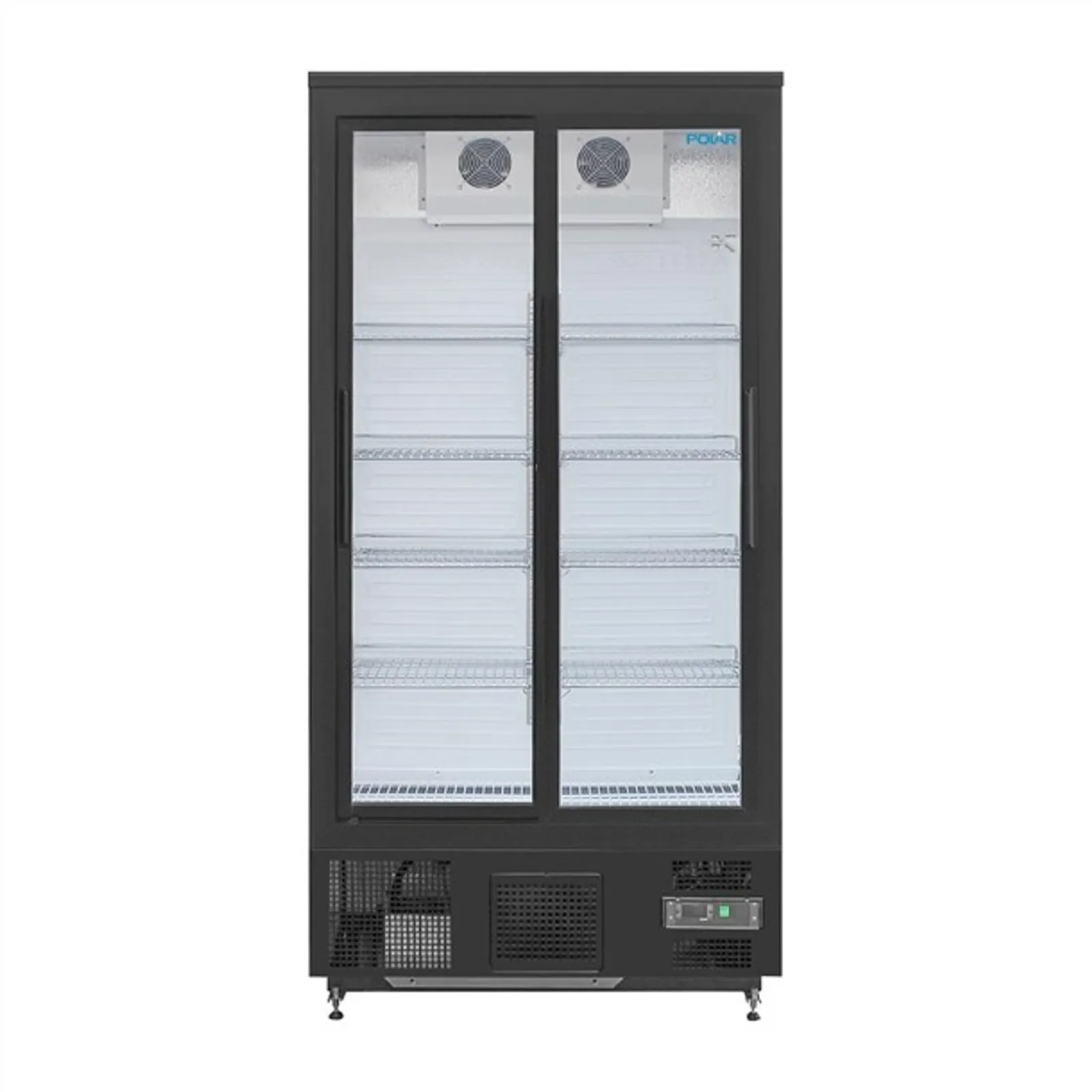 Polar GJ448-A G-Series - Upright Back Bar Cooler with Sliding Doors 490Ltr