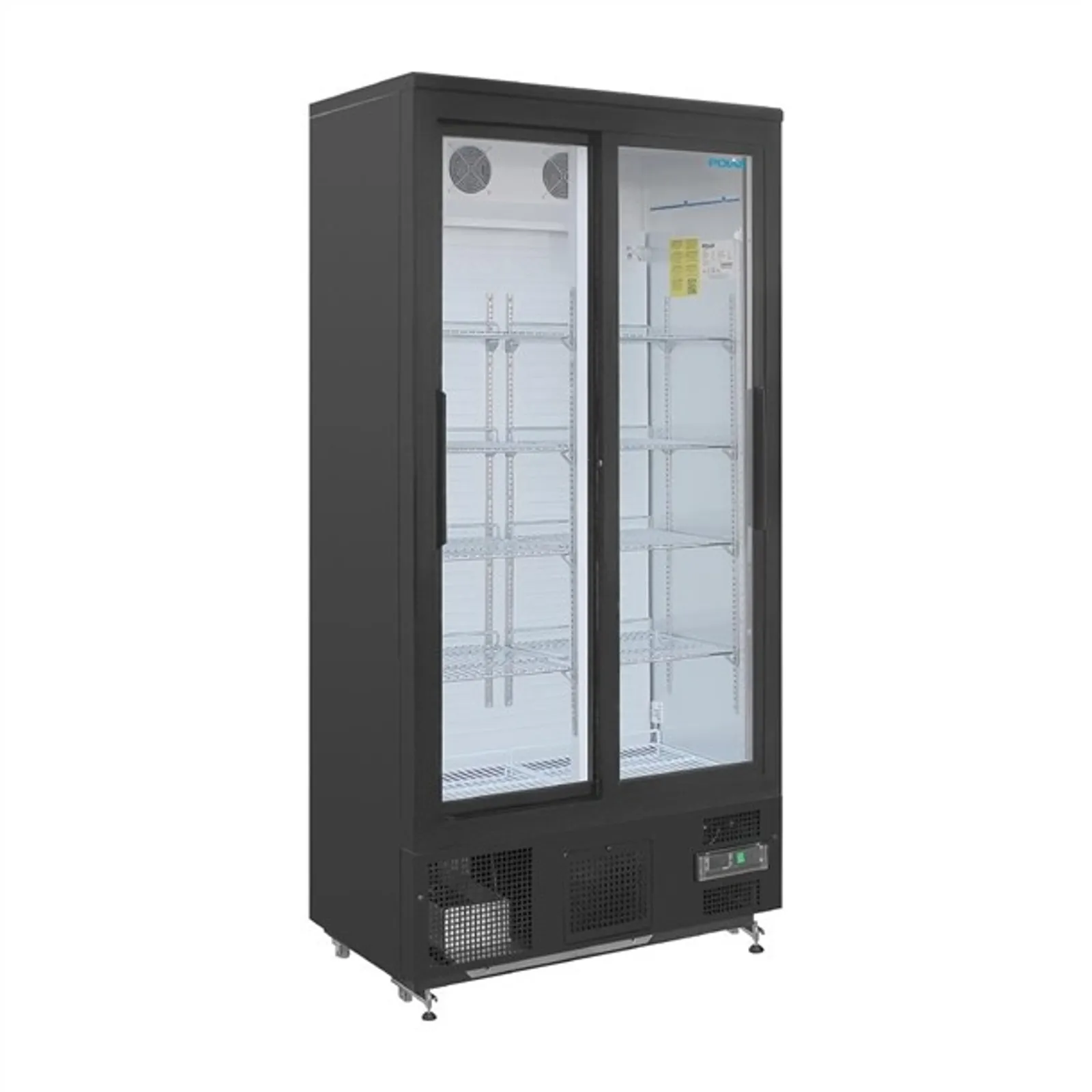 Polar GJ448-A G-Series - Upright Back Bar Cooler with Sliding Doors 490Ltr
