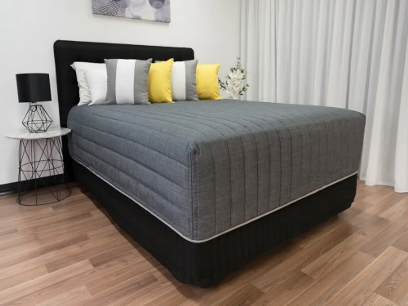 Alliance 12660 - Bedcap Kew Charcoal QB 152x203x35