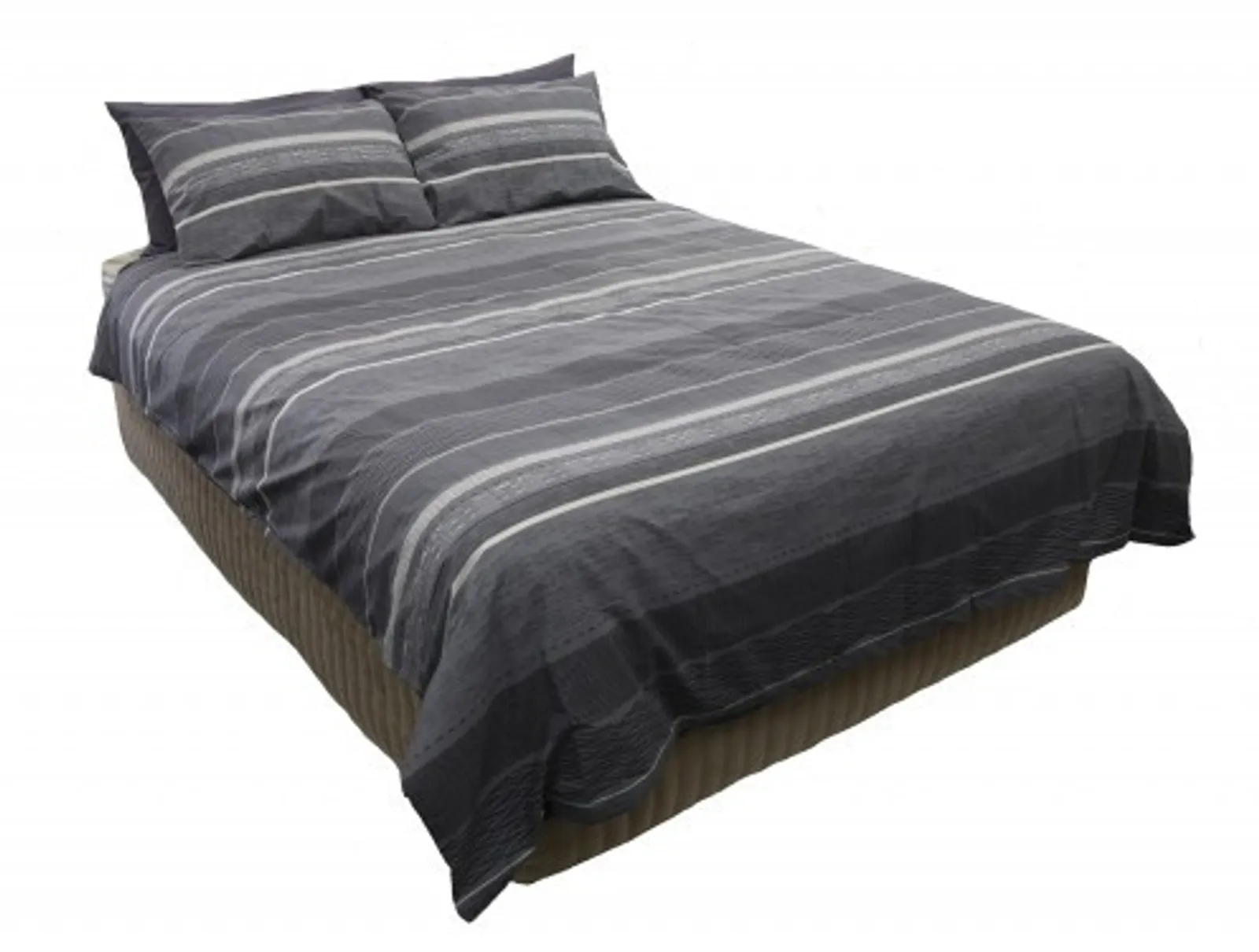 Alliance 92570 - Quilt Cover Set Elka Gunmetal SB 140x220