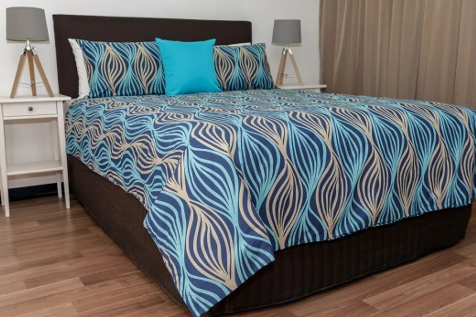 Alliance 36482 - Quilt Cover Set Byron Ocean SB 140x220