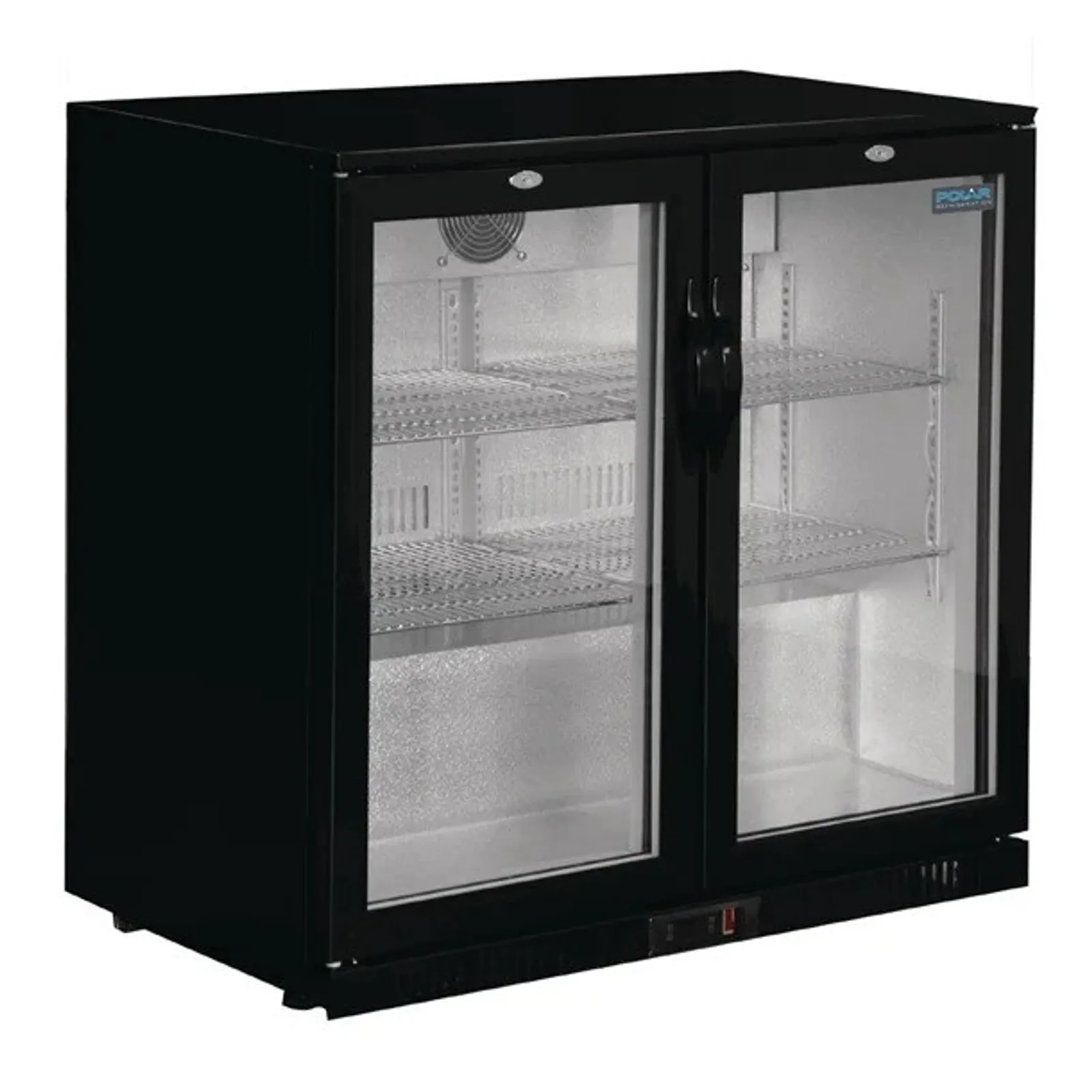 Polar GL002-A G-Series - Back Bar Cooler with Hinged Doors 208Ltr