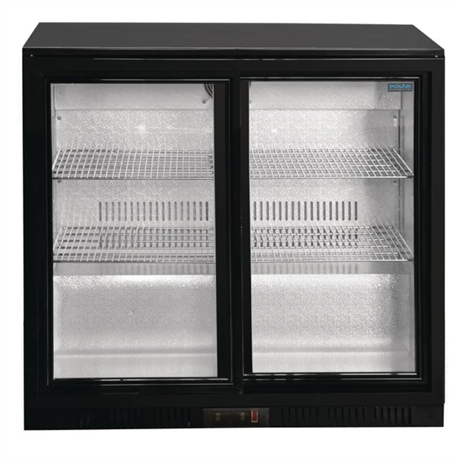 Polar GL003-A G-Series - Back Bar Cooler with Sliding Doors 208Ltr