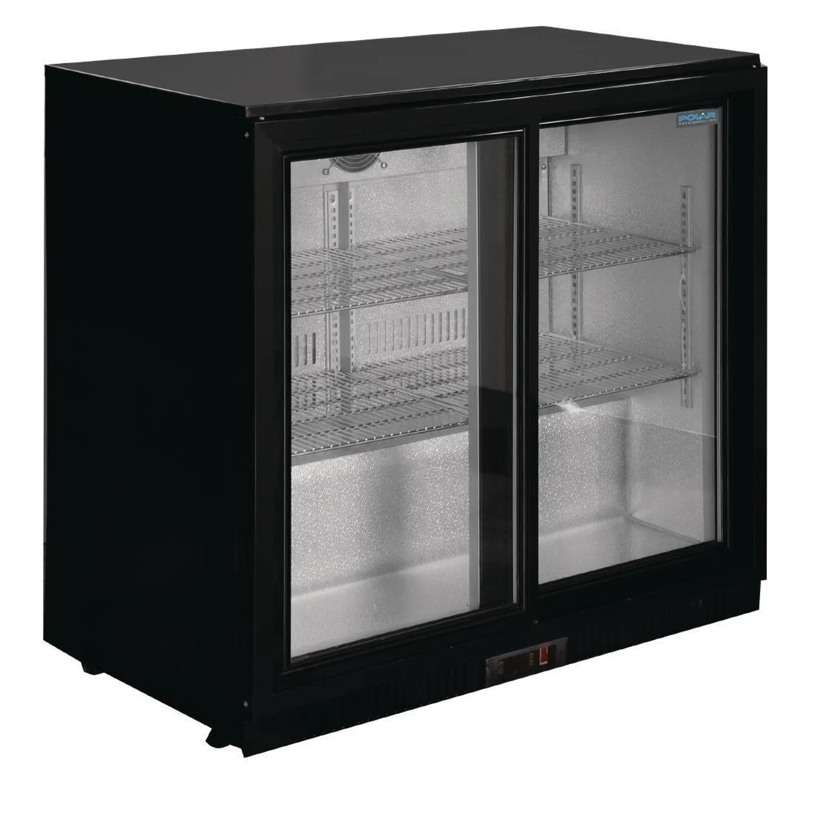 Polar GL003-A G-Series - Back Bar Cooler with Sliding Doors 208Ltr