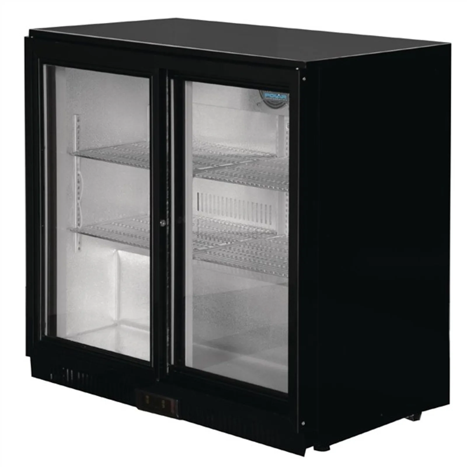 Polar GL003-A G-Series - Back Bar Cooler with Sliding Doors 208Ltr