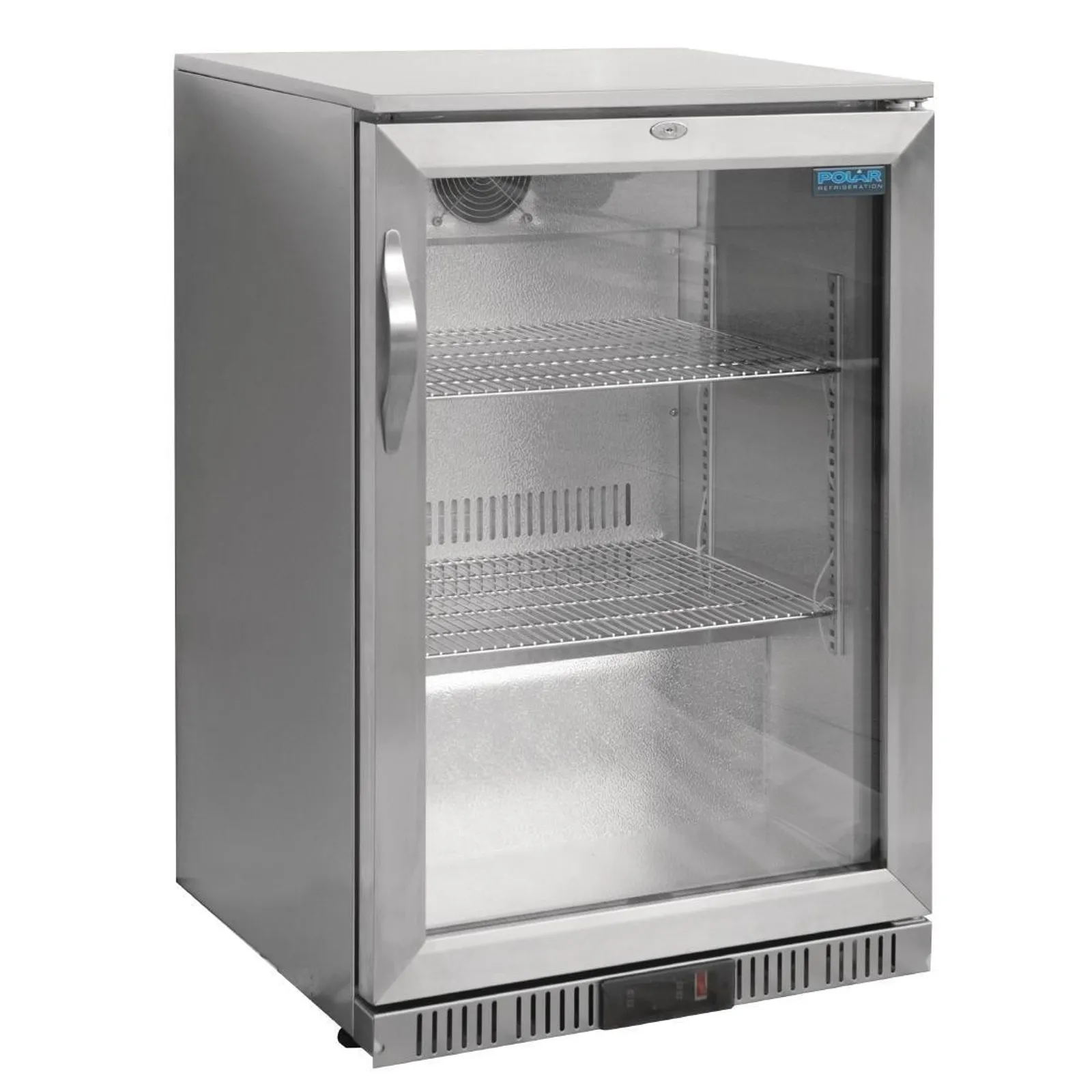 Polar GL007-A G-Series - Back Bar Cooler with Hinged Door Stainless Steel 138Ltr