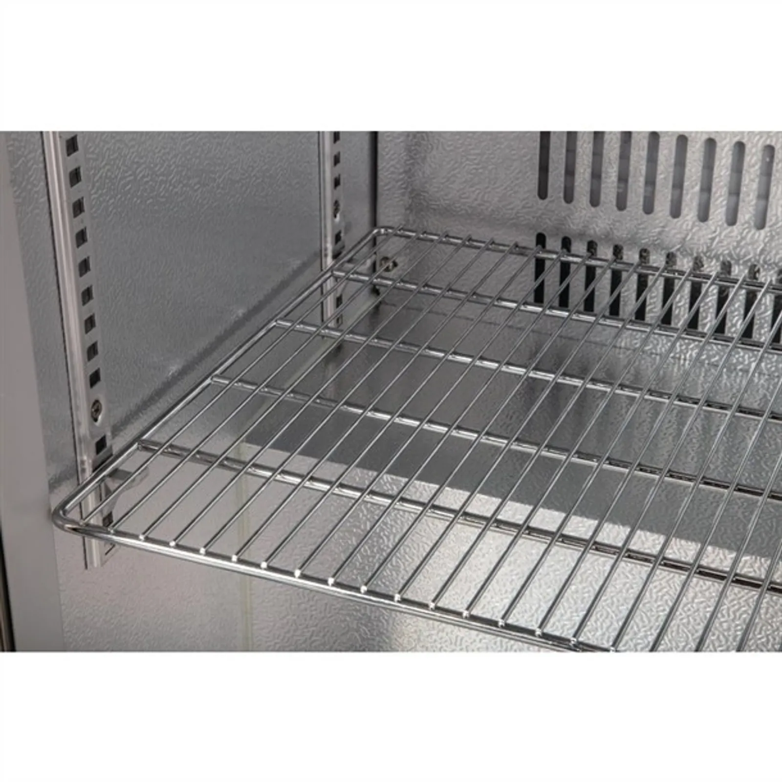 Polar GL008-A G-Series - Back Bar Cooler with Hinged Doors Stainless Steel 208Ltr