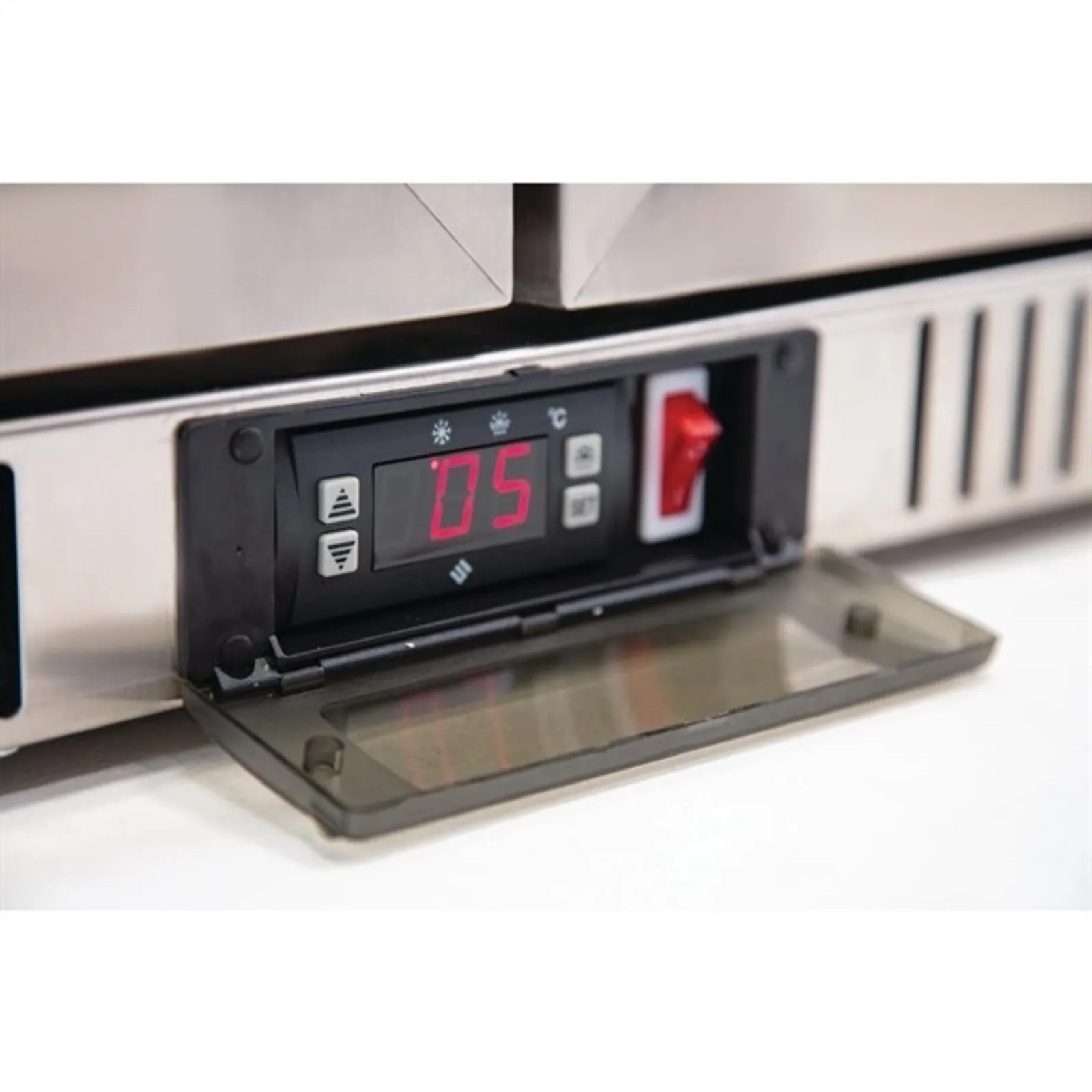 Polar GL008-A G-Series - Back Bar Cooler with Hinged Doors Stainless Steel 208Ltr