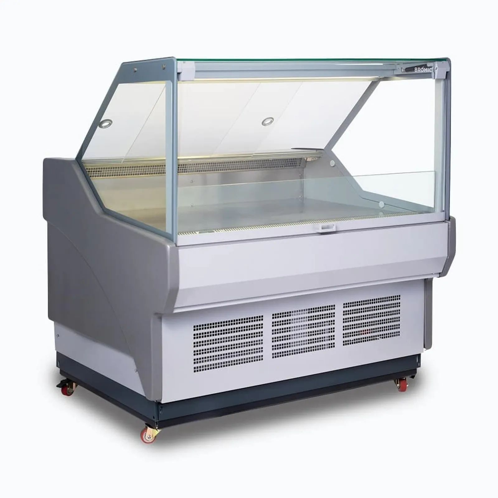 Bromic DD1250SG-NR - Square Glass Deli Display 1330mm