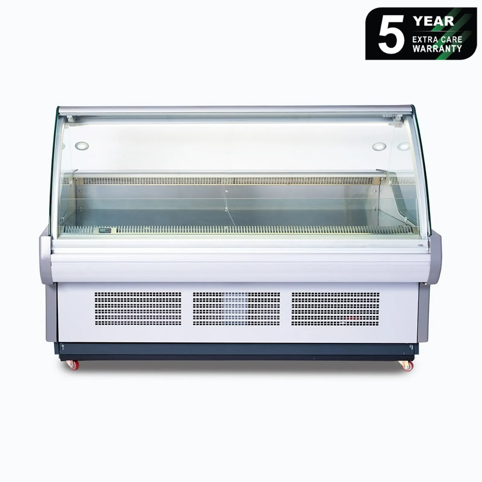 Bromic DD1875CG-NR - Curved Glass Deli Display 1955mm